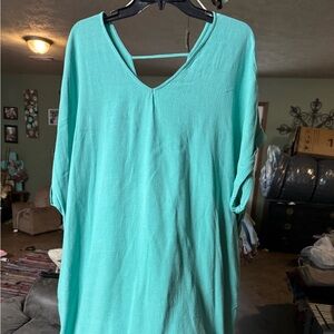 Umgee Turquoise Dress